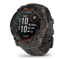 Load image into Gallery viewer, Garmin Instinct 3 SOLAR Black with Charcoal Band - 50mm
