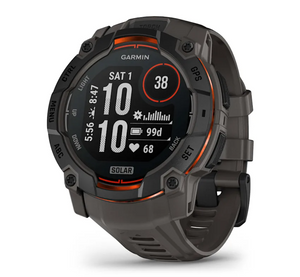 Garmin Instinct 3 SOLAR Black with Charcoal Band - 50mm