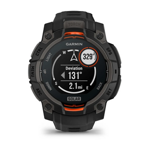 Garmin Instinct 3 SOLAR Black with Black Band - 45mm