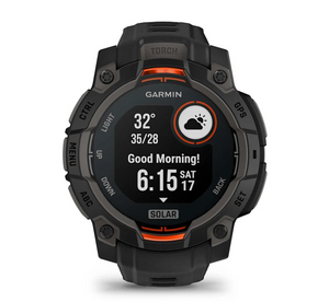 Garmin Instinct 3 SOLAR Black with Black Band - 45mm