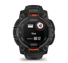 Load image into Gallery viewer, Garmin Instinct 3 SOLAR Black with Black Band - 45mm
