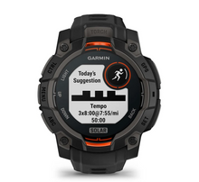 Load image into Gallery viewer, Garmin Instinct 3 SOLAR Black with Black Band - 45mm
