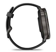 Load image into Gallery viewer, Garmin Venu 4 - 45mm Slate with Black Silicone Band (Pre-order)
