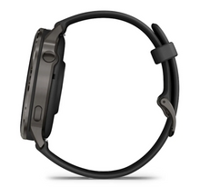 Load image into Gallery viewer, Garmin Venu 4 - 45mm Slate with Black Silicone Band (Pre-order)
