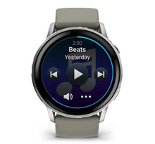 Load image into Gallery viewer, Garmin Venu 4 - 45mm Silver with Silver Gray Silicone Band (Pre-order)
