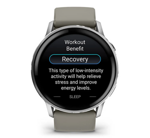 Garmin Venu 4 - 45mm Silver with Silver Gray Silicone Band (Pre-order)