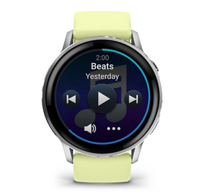 Garmin Venu 4 - 45mm Silver with Citron Silicone band (Pre-order)