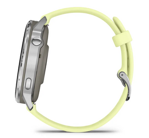 Garmin Venu 4 - 45mm Silver with Citron Silicone band (Pre-order)