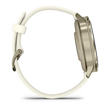 Load image into Gallery viewer, Garmin Venu 4 - 41mm Lunar Gold with Bone Silicone Band (Pre-order)
