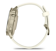Load image into Gallery viewer, Garmin Venu 4 - 41mm Lunar Gold with Bone Silicone Band (Pre-order)
