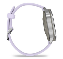 Load image into Gallery viewer, Garmin Venu 4 - 41mm Silver with Periwinkle Silicone Band (Pre-order)
