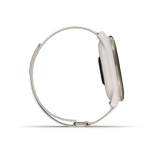 Load image into Gallery viewer, Garmin Approach S50 Cream Gold Aluminum Bezel with Ivory ComfortFit Nylon Band
