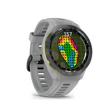 Load image into Gallery viewer, Garmin Approach S70 (42mm) Black Ceramic Bezel with Powder Gray Silicone Band
