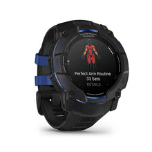 Load image into Gallery viewer, Garmin Instinct 3 AMOLED Black with Black/Bolt Blue Band - 50mm (Pre-order)
