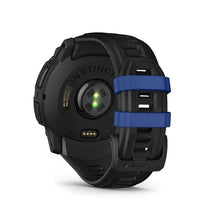 Load image into Gallery viewer, Garmin Instinct 3 AMOLED Black with Black/Bolt Blue Band - 50mm (Pre-order)
