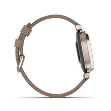 Load image into Gallery viewer, Garmin Lily 2 Classic Cream Gold with Coffee Nylon Band
