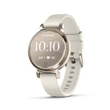 Load image into Gallery viewer, Garmin Lily 2 Cream Gold with Coconut Silicone Band
