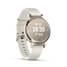 Load image into Gallery viewer, Garmin Lily 2 Cream Gold with Coconut Silicone Band
