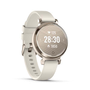 Garmin Lily 2 Cream Gold with Coconut Silicone Band