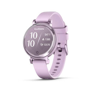 Garmin Lily 2 Metallic Lilac with Lilac Silicone Band