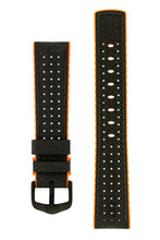Load image into Gallery viewer, Hirsch AYRTON Carbon Embossed Performance Watch Strap 22mm
