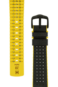 Hirsch AYRTON Carbon Embossed Performance Watch Strap 22mm