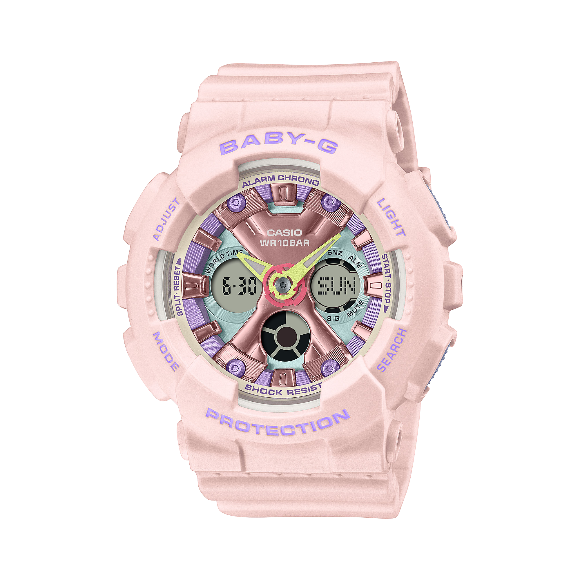 Casio baby g 2025 black and pink