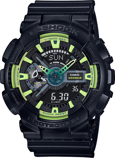 Casio g shock ga 110 clearance black