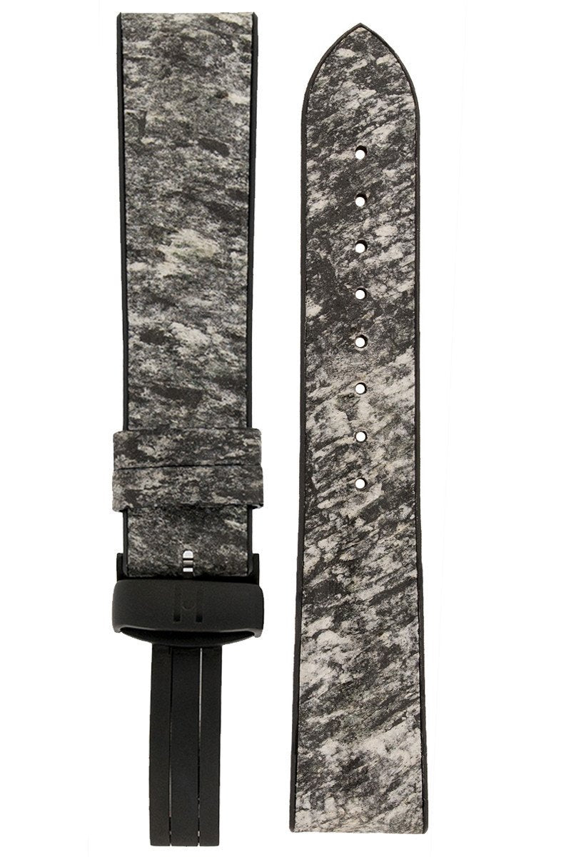 Hirsch STONE Split Shale Rock Effect Performance Watch Strap 20mm