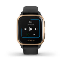 Load image into Gallery viewer, Venu Sq Music Black Rose Gold
