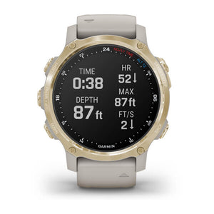 Garmin Descent MK2s Light Sand Light Gold