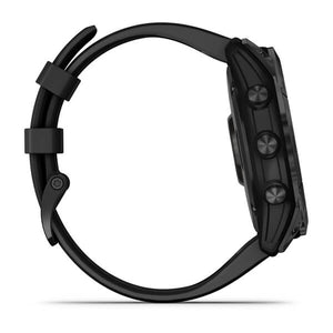 Garmin Fenix 7x Sapphire Solar Black DLC Titanium with Black Band