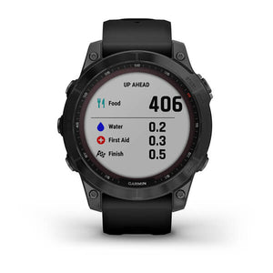 Garmin Fenix 7 Sapphire Solar Black DLC Titanium with Black Band