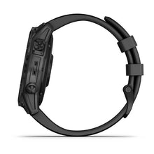 Load image into Gallery viewer, Garmin Fenix 7 Sapphire Solar Black DLC Titanium with Black Band
