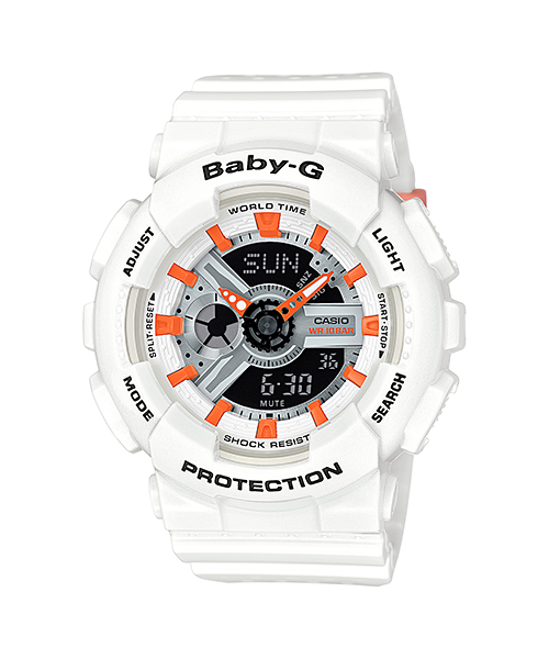 Casio clear baby g on sale watch