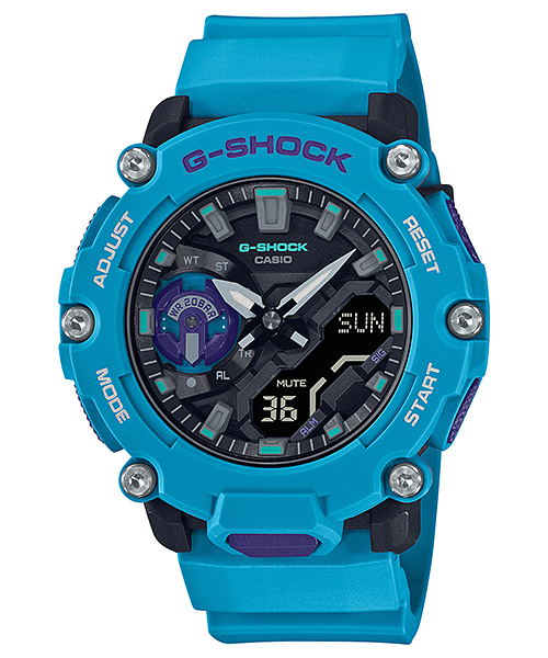 G shock 2025 blue strap