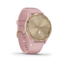 Load image into Gallery viewer, Garmin Vivomove 3S Dust Rose Light Gold
